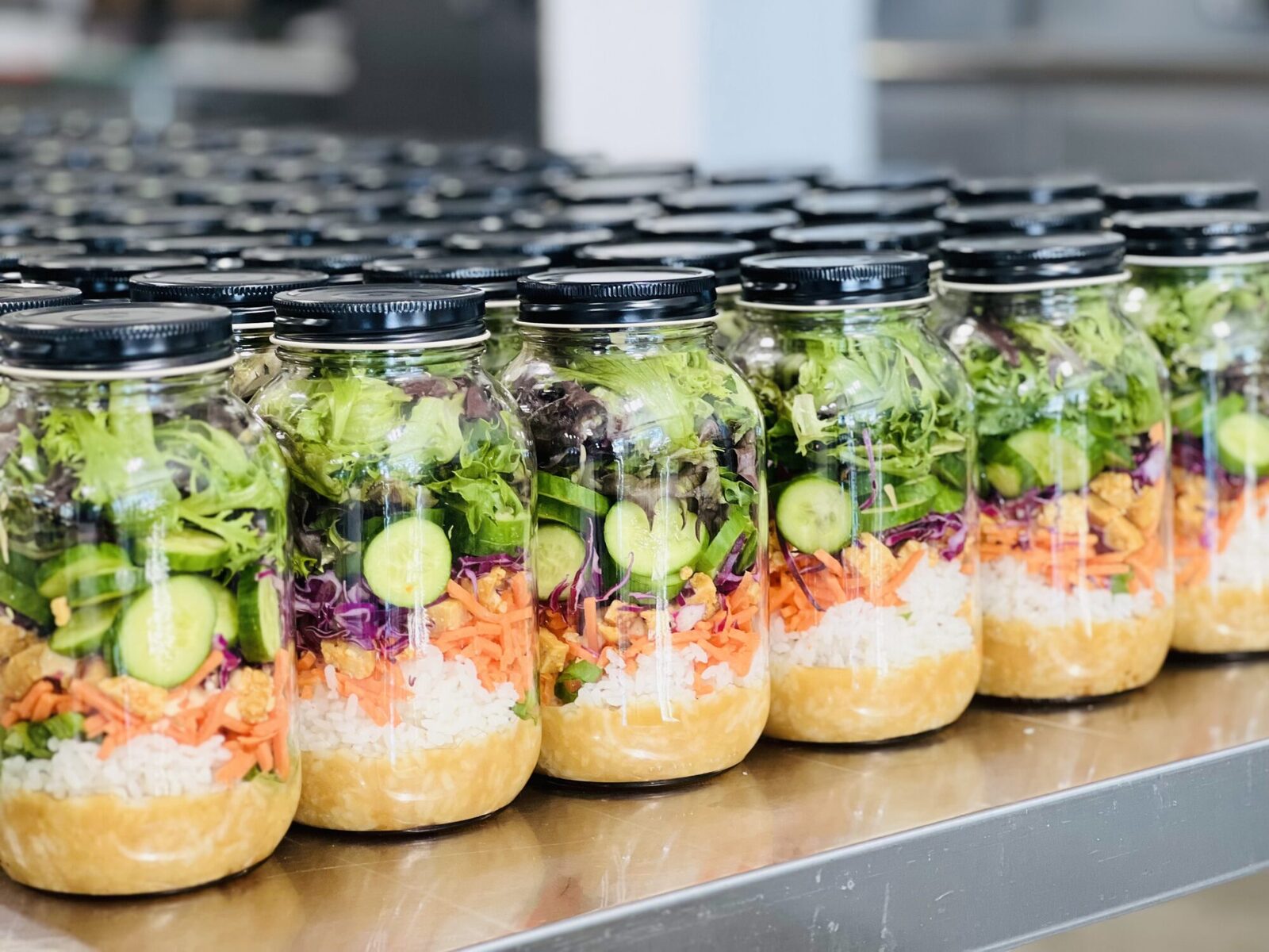 La BANG BANG — salade BOCAL en pot Mason