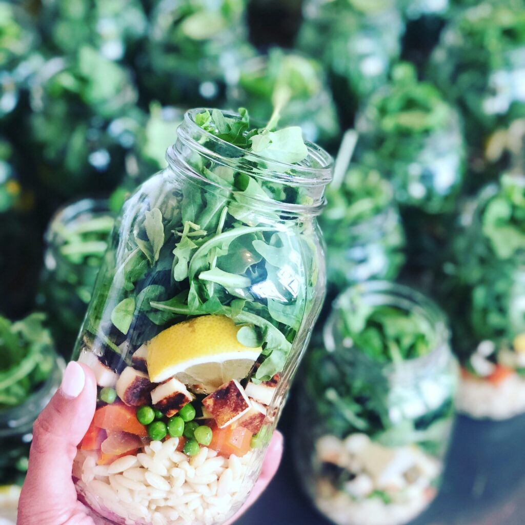 L'Orzo halloumi — salade BOCAL